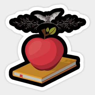 The Best Teachers Are A Bit Batty Sticker